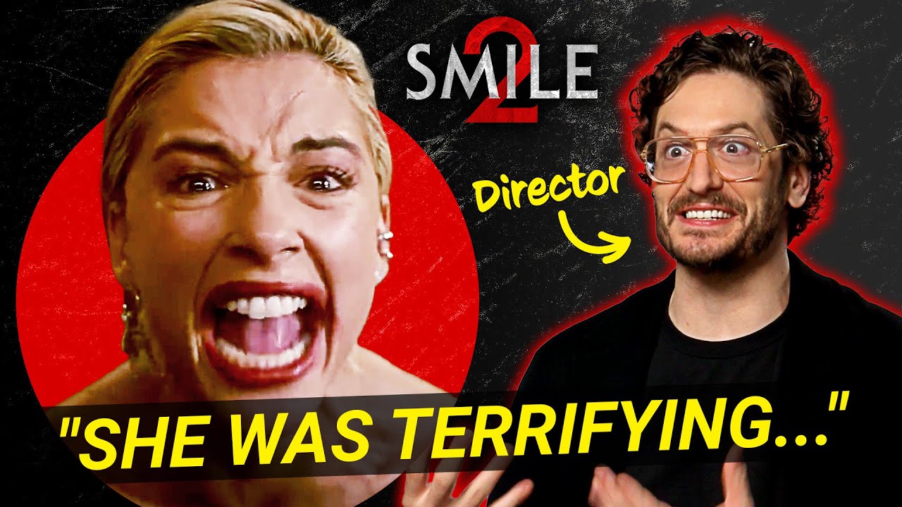 Smile 2 Creator Parker Finn Talks Naomi Scott Scaring EVERYBODY On-Set & Olivia Rodrigo Being Inspo
