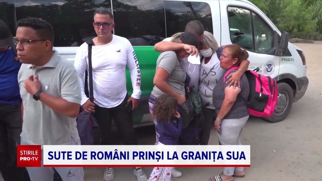 Sute de români forțează granițele SUA. Migranții se filmează când trec ilegal frontiera