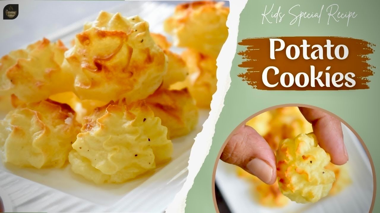 Healthy Potato Cookies | No Fry | Easy Kids Snack Recipe | The Cooking Fellows