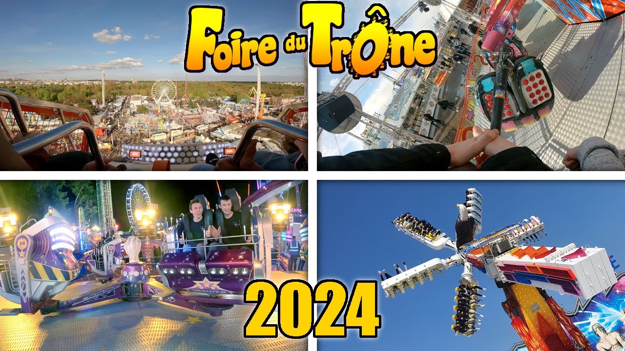 🏆 Foire du Trône 2024 : le TOP des ATTRACTIONS - 100% ATTRACTIONS