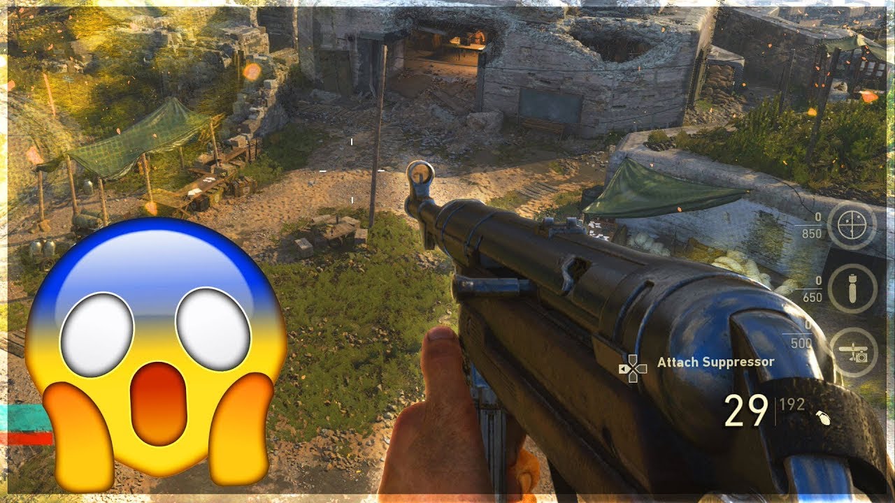 Secret glitch outside of headquarters in call of duty ww2 😱