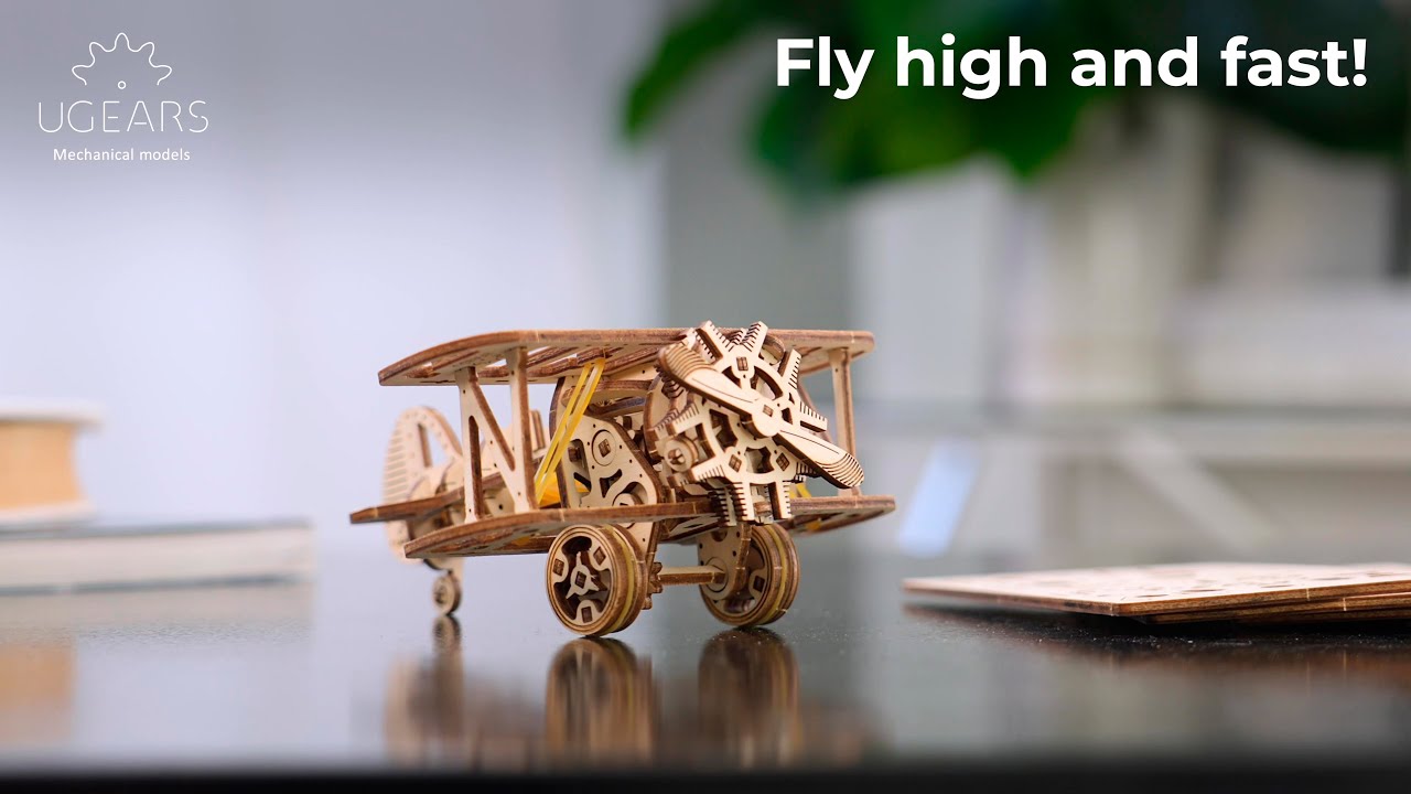 Mini-Biplane | Assemble me. Fly high and fast!