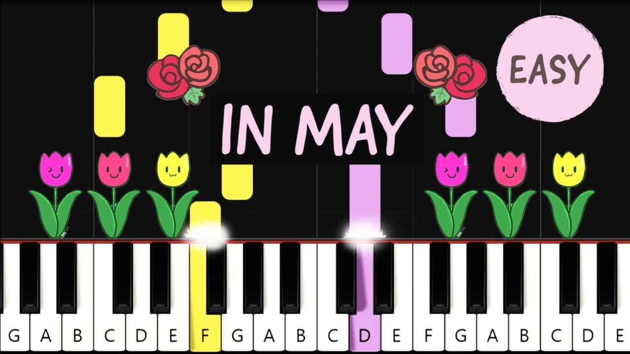 Franz Behr - In May Piano Tutorial (EASY)