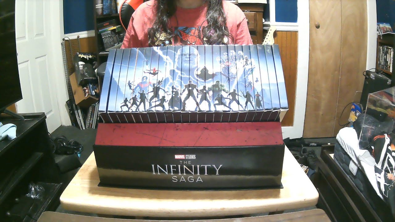 FINALLY OWN THE INFINITY SAGA COLLECTOR'S EDITION BOX SET BLU RAY/4K