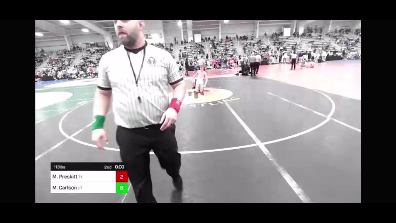 Mason Carlson v. Maddox Preskitt - 2023 NHCS High School National, Round of 64