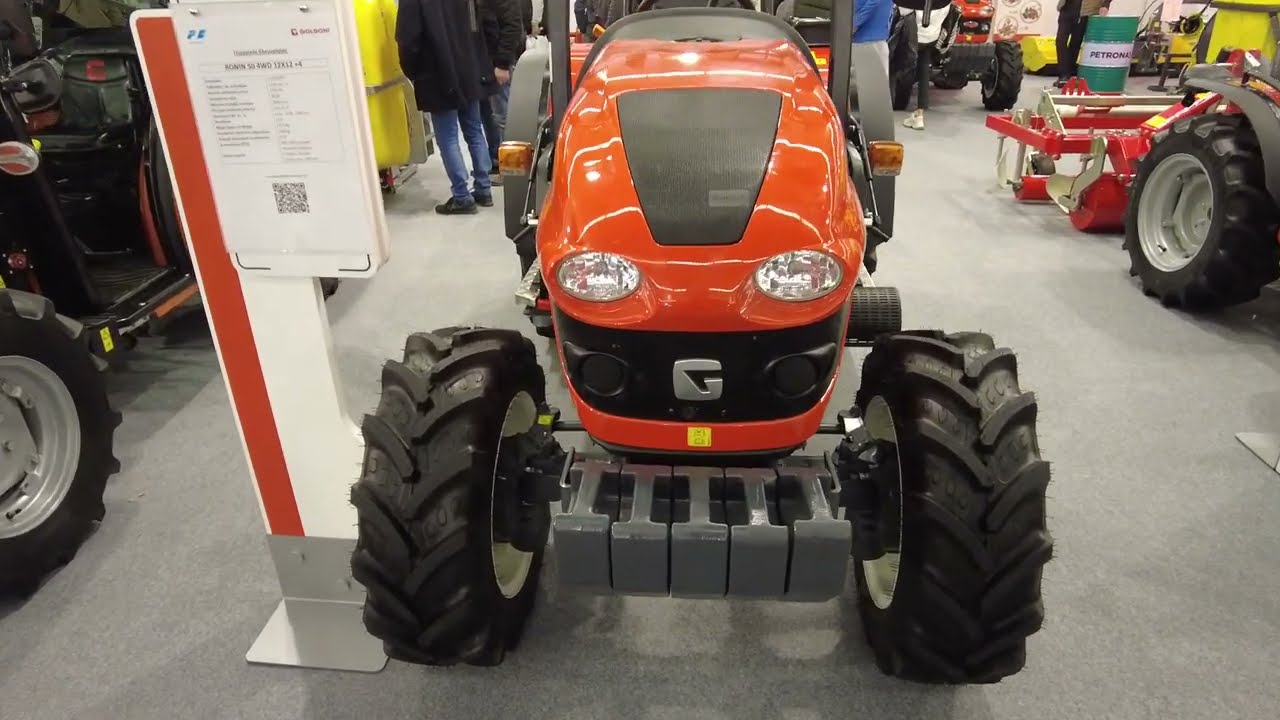 GOLDONI RONIN 50 4WD small tractor 2024