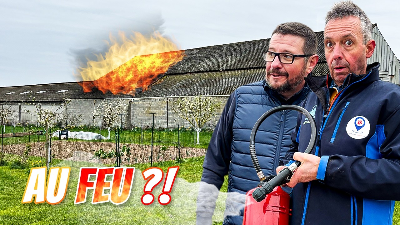Incendie &agrave; la ferme : le jour o&ugrave; le feu a frapp&eacute; chez nous ! 😱