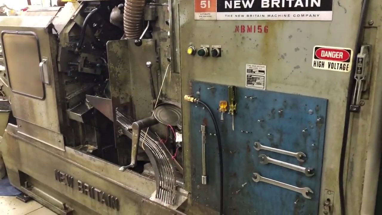 New Britain Model 51 screw machines