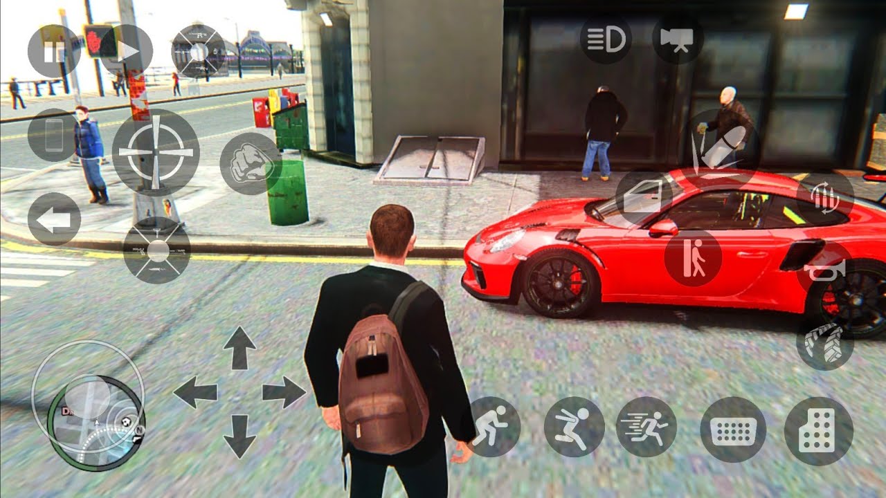 GTA 4 ENB Realistic Graphics Mod Android Gameplay Offline - Winlator Ludashi V2.8.2