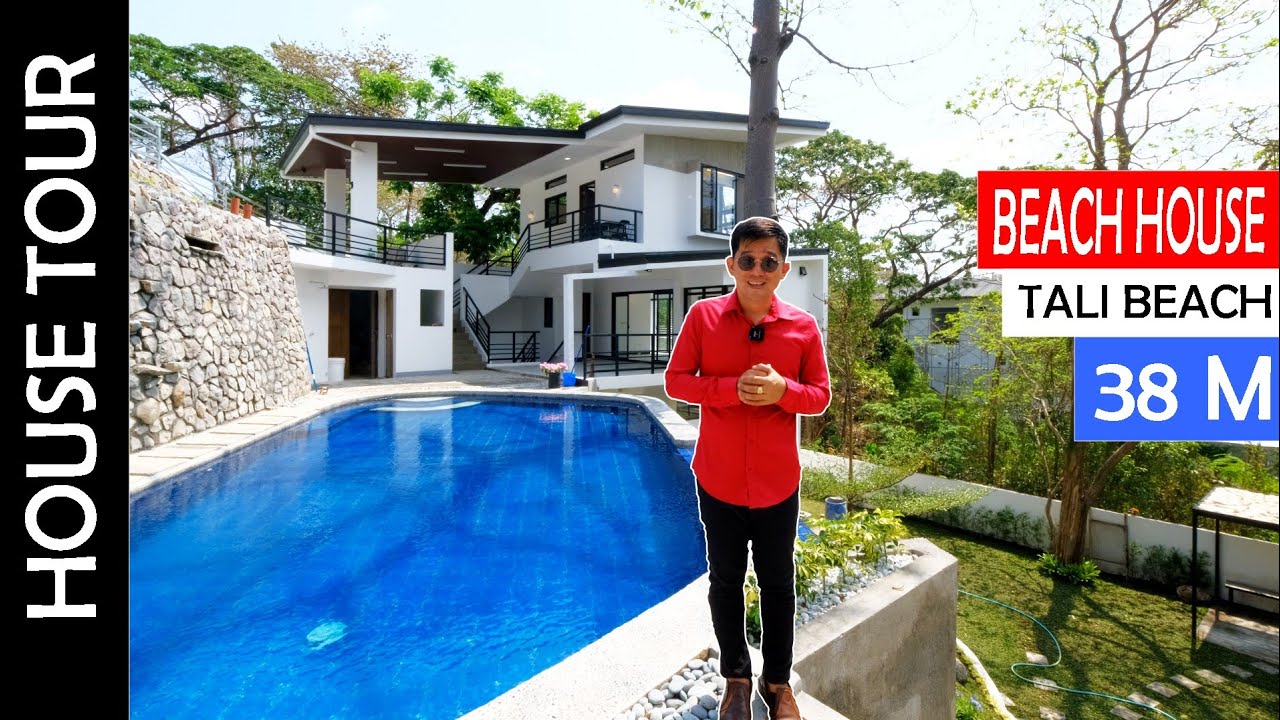 Купите меня! Тур Beach House 1052 в Тали Насугбу ● Совершенно новый современный дом со скидкой 27...