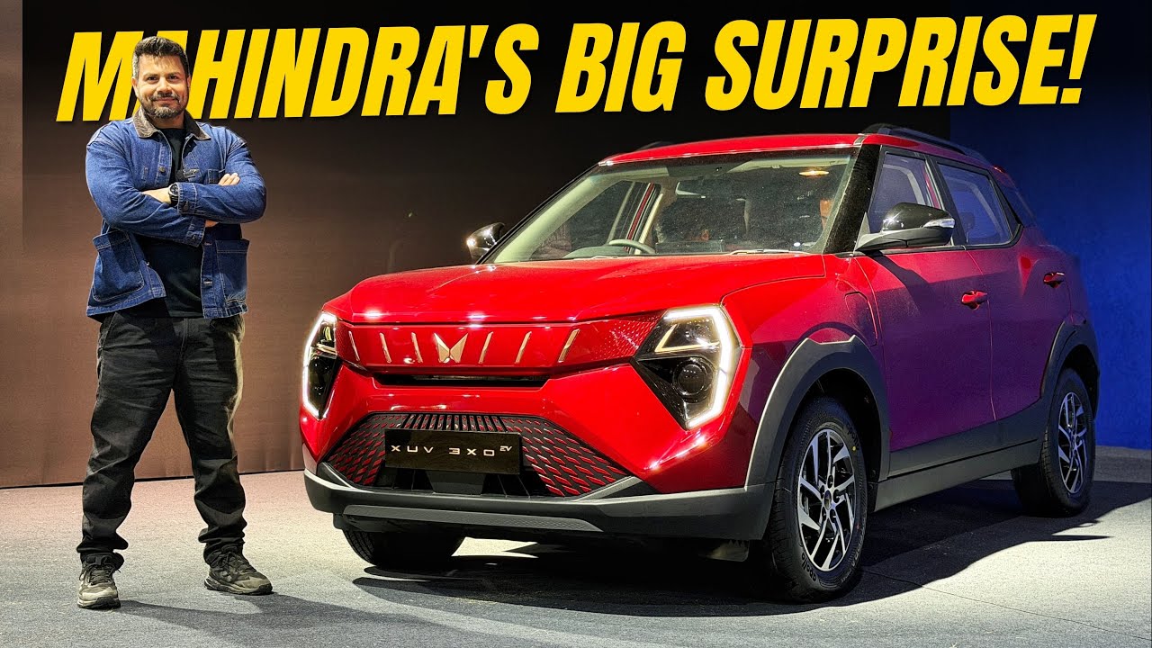 Mahindra XUV 3XO Electric - Большой сюрприз от Mahindra