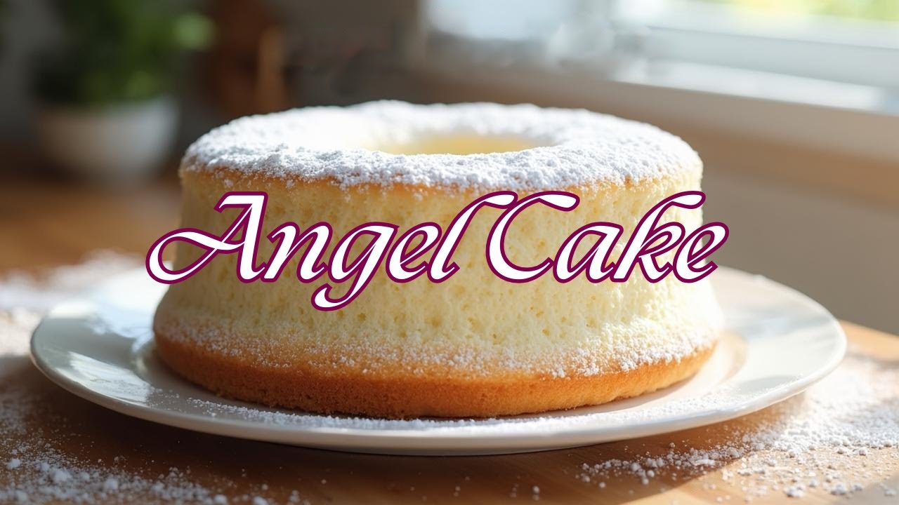 “Angel Food Cake 🍰 La Historia del Bizcocho Celestial que Conquistó América”
