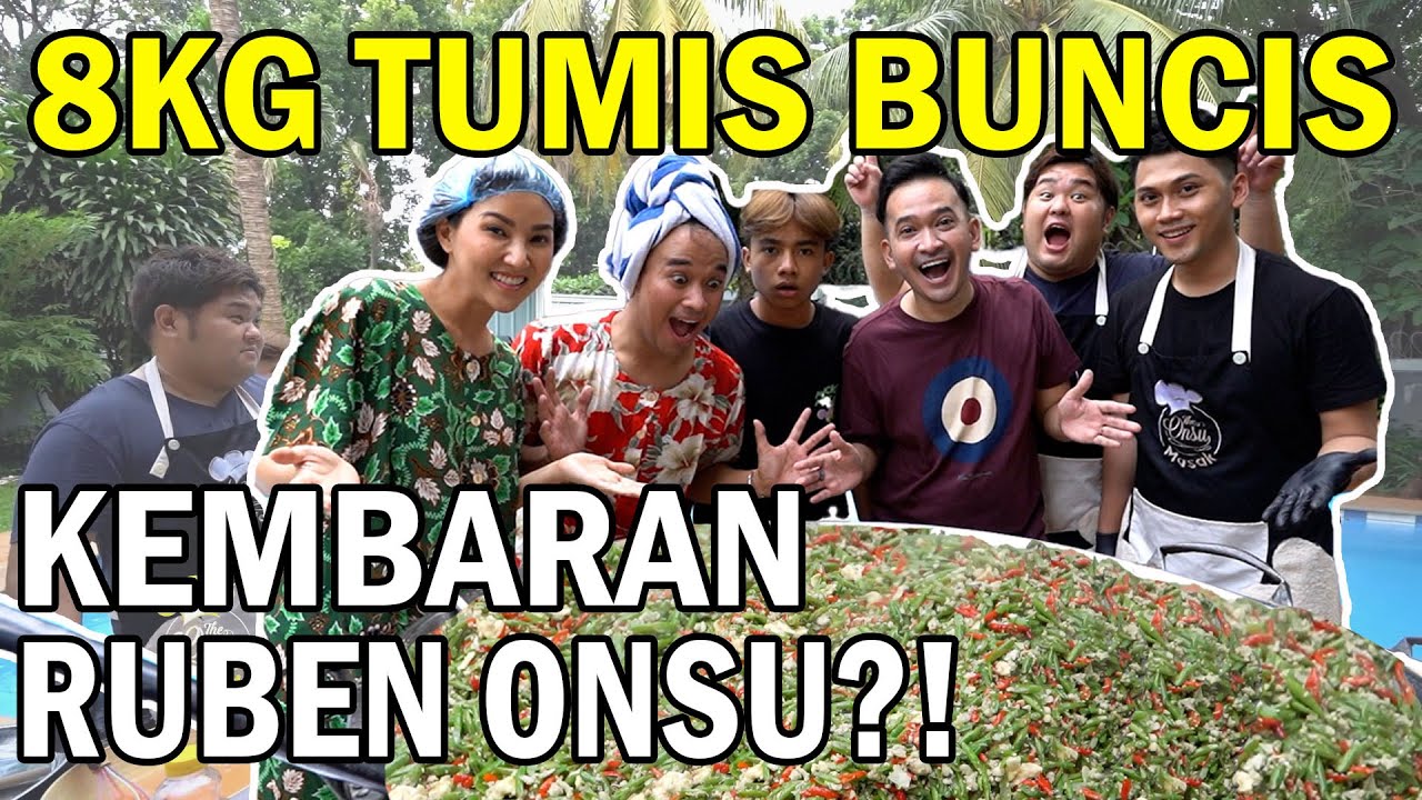 The Onsu Masak - Gak bisa masak ukuran besar, Anwar Bab takut rasanya GAK ENAK!