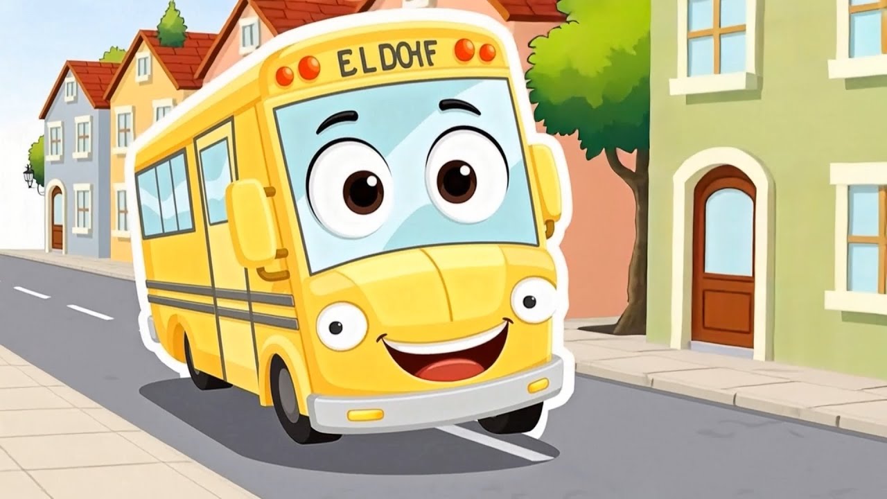 Happy School Bus | Children Song for fun