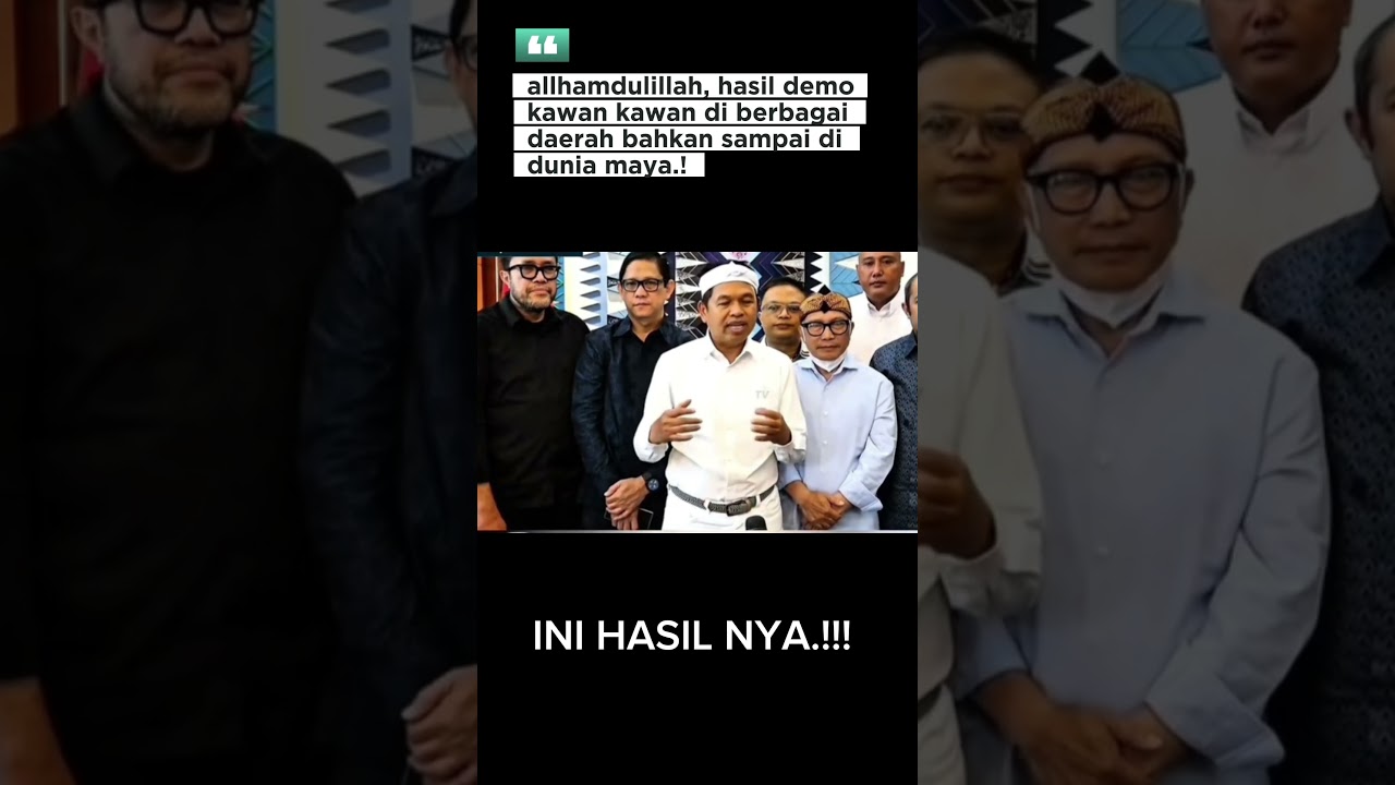 KDM, TERDEPAN MENYAMPAIKAN INFORMASI DAN MENEMUI DEMONSTRAN. HEBBAT. #pemprovjabar #kangdedimulyadi