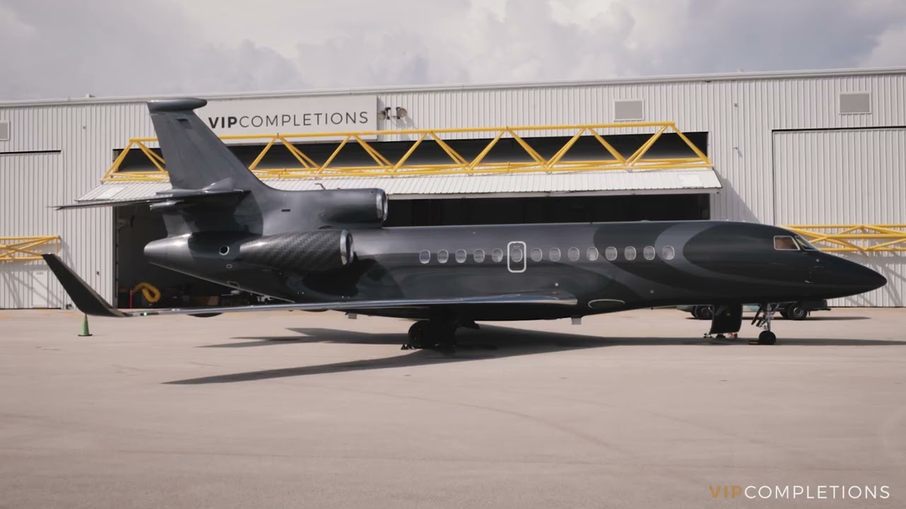 Never Done Before Dassault Falcon 7x Full Interior Refurbishment