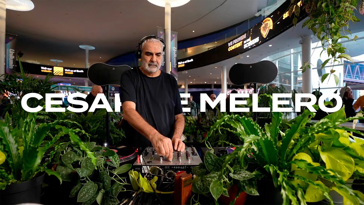House classics with Cesar de Melero Vinyl Set at ISE 2026 x Ecler DJ x Alocasia TV