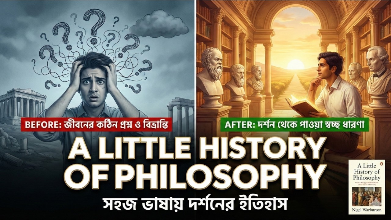 দর্শনের কঠিন কথা একদম সহজ ভাষায় | A Little History of Philosophy