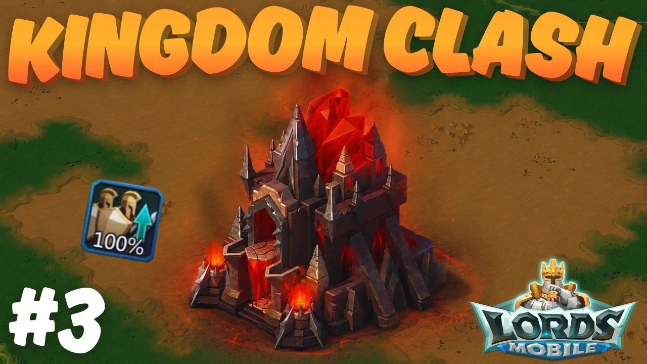 Lords Mobile -  End of 4 Way KvK , TOP 100 Worldwide??! 24h Stream!! Part 3