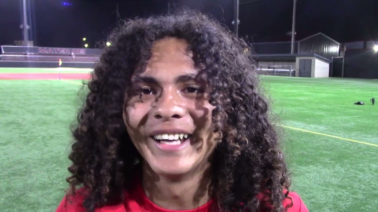 Jacob Zavaleta of Mater Dei Boys Soccer on Impact of Early Second-Half Goal in Win Against JSerra