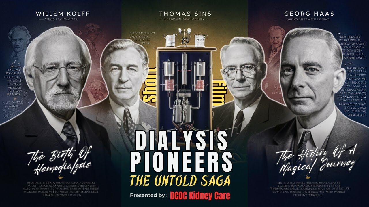Short Film On Hemodialysis History | From Theory To Therapy #dcdc #shortfilm #history #WillemKolff