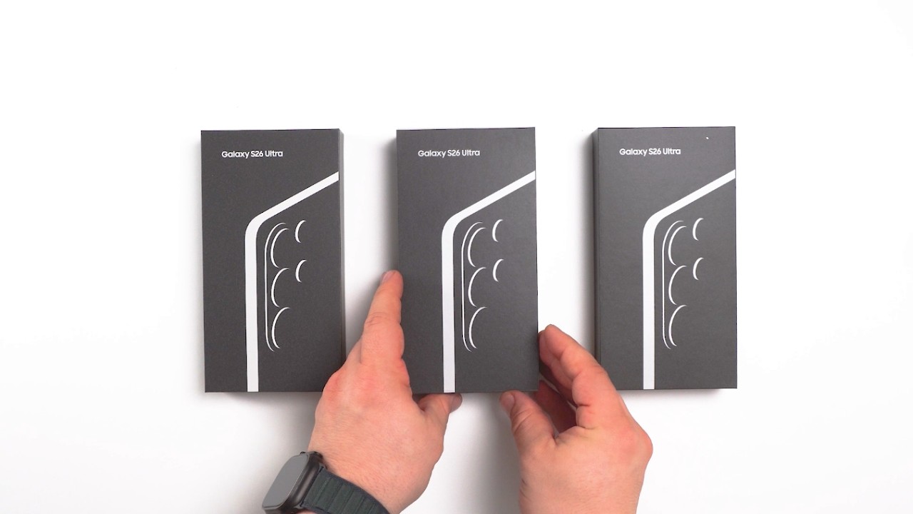 Unboxing The Samsung Galaxy S26 Ultra - ASMR