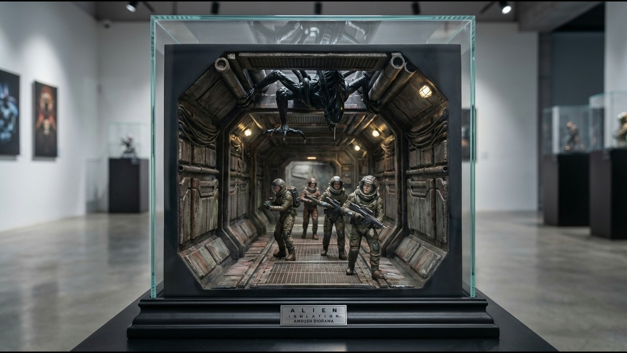 Alien Diorama