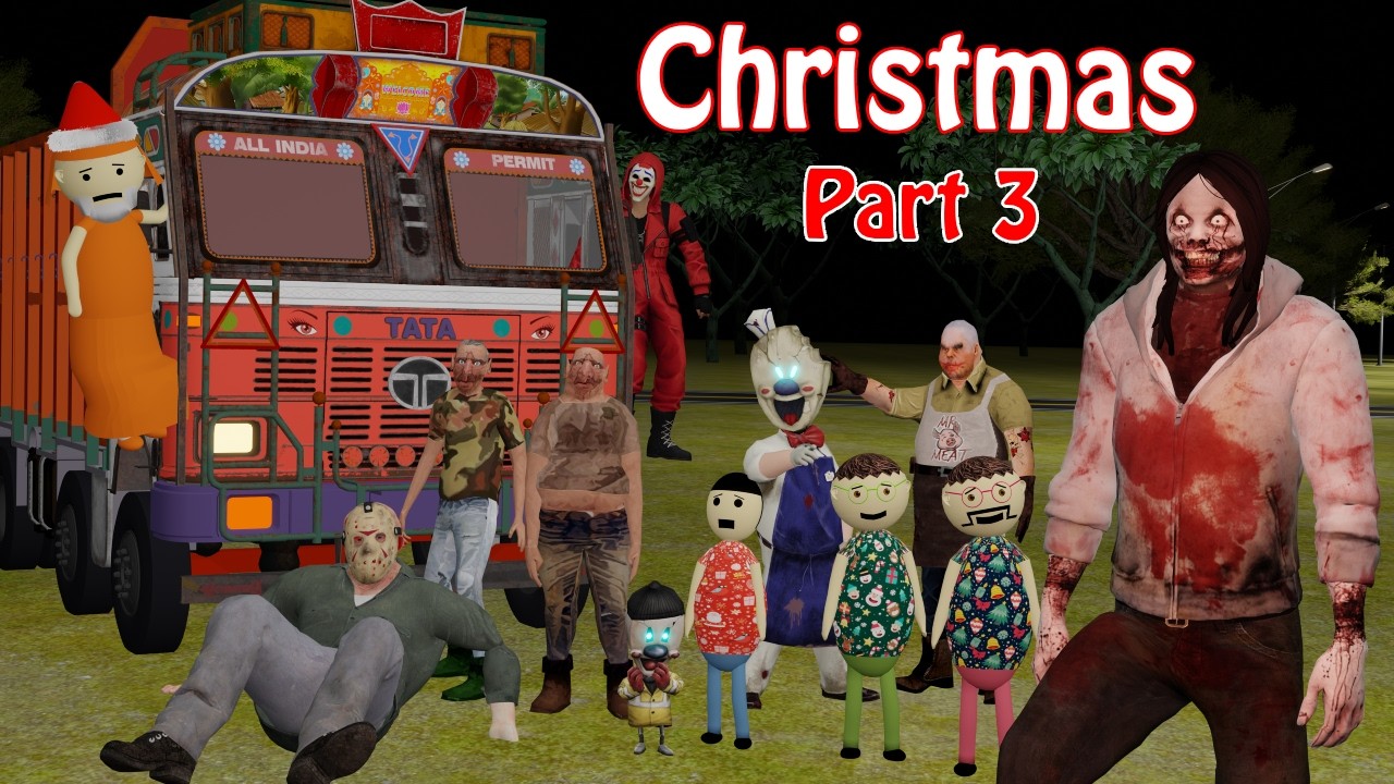 Gulli Bulli in Christmas Part 3 | Christmas Horror Story | Gulli Bulli | MJOH Toons