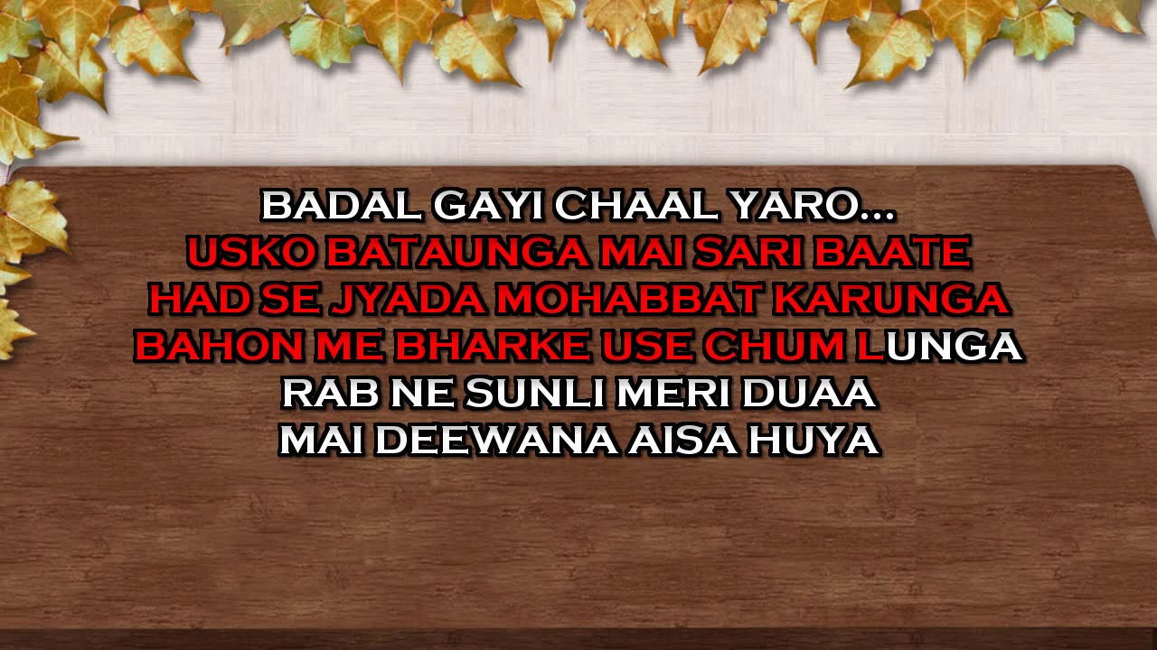 Aane Waali Hai Milan Ki Ghadi Karaoke Milan 1995