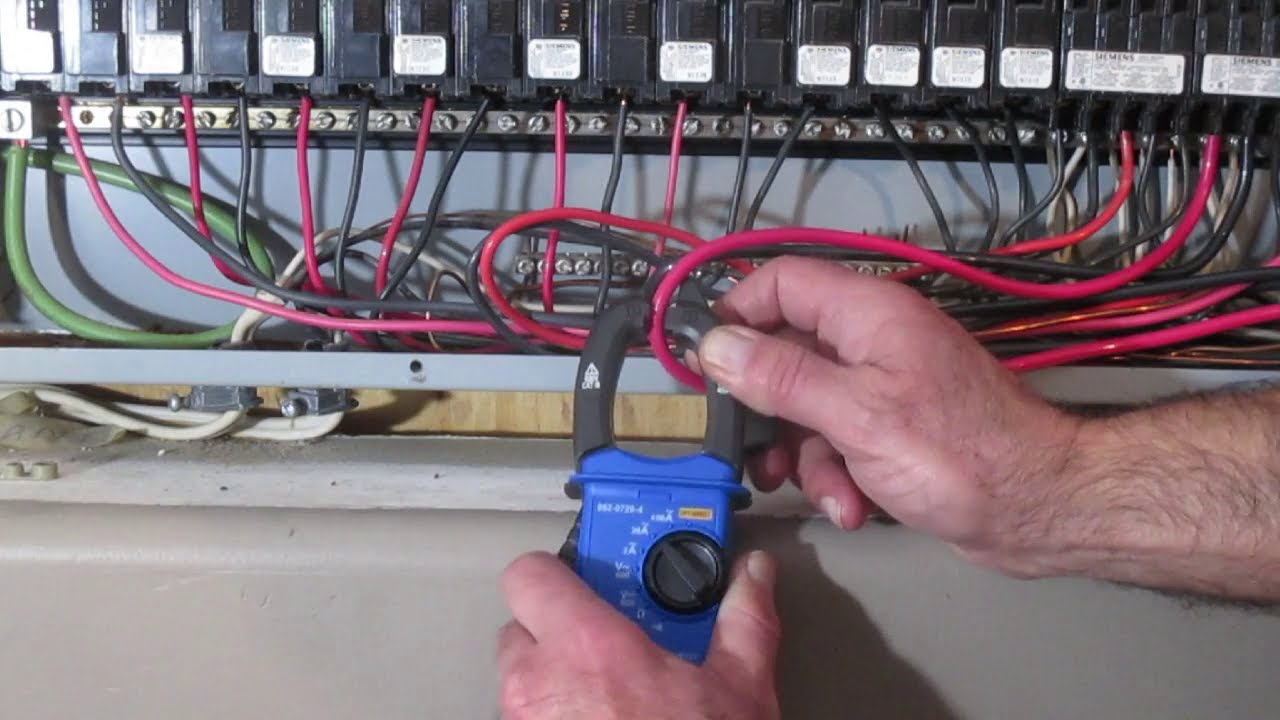 How to use a clamp multimeter to measure current, voltage and resistance