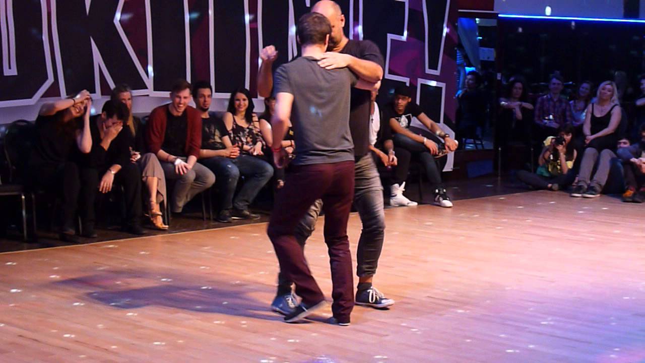 Ludovic Pelegrin Pardou and Ludek Luzny - funny crossover Jack&Jill show at WestZoukTIME! 2016
