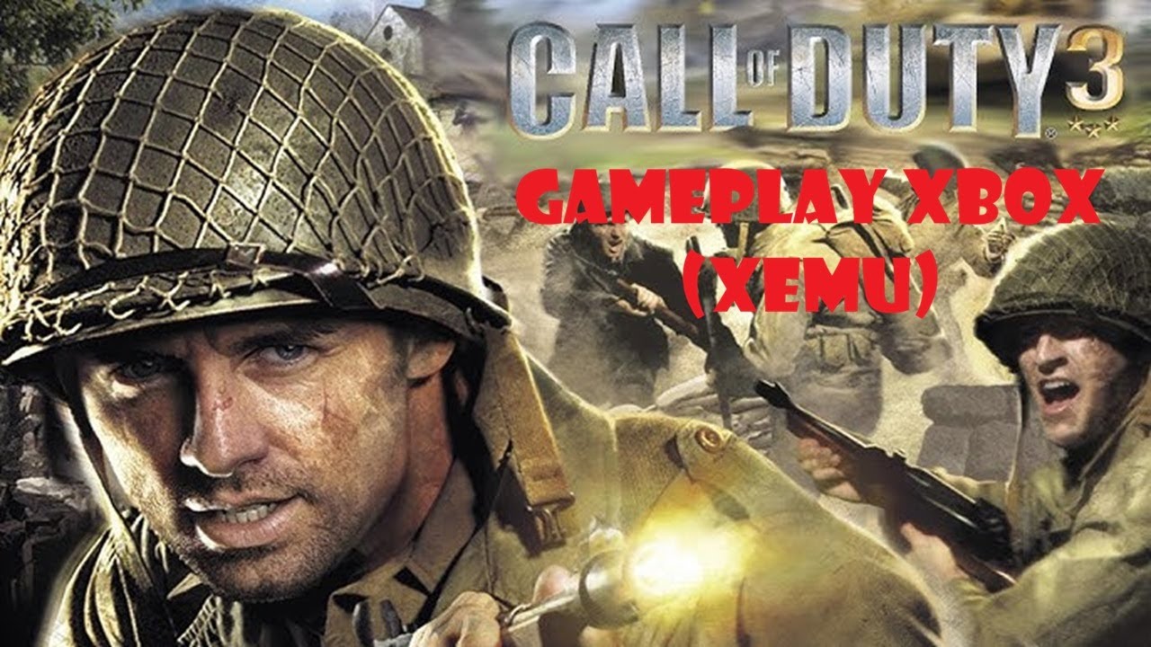Call of Duty 3 (English) de Xbox con emulador Xemu. Gameplay de los primeros minutos