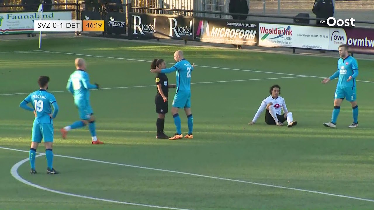 Hoofdklasse: DETO wint bij SVZW, ook zege Excelsior, Genemuiden en Berkum