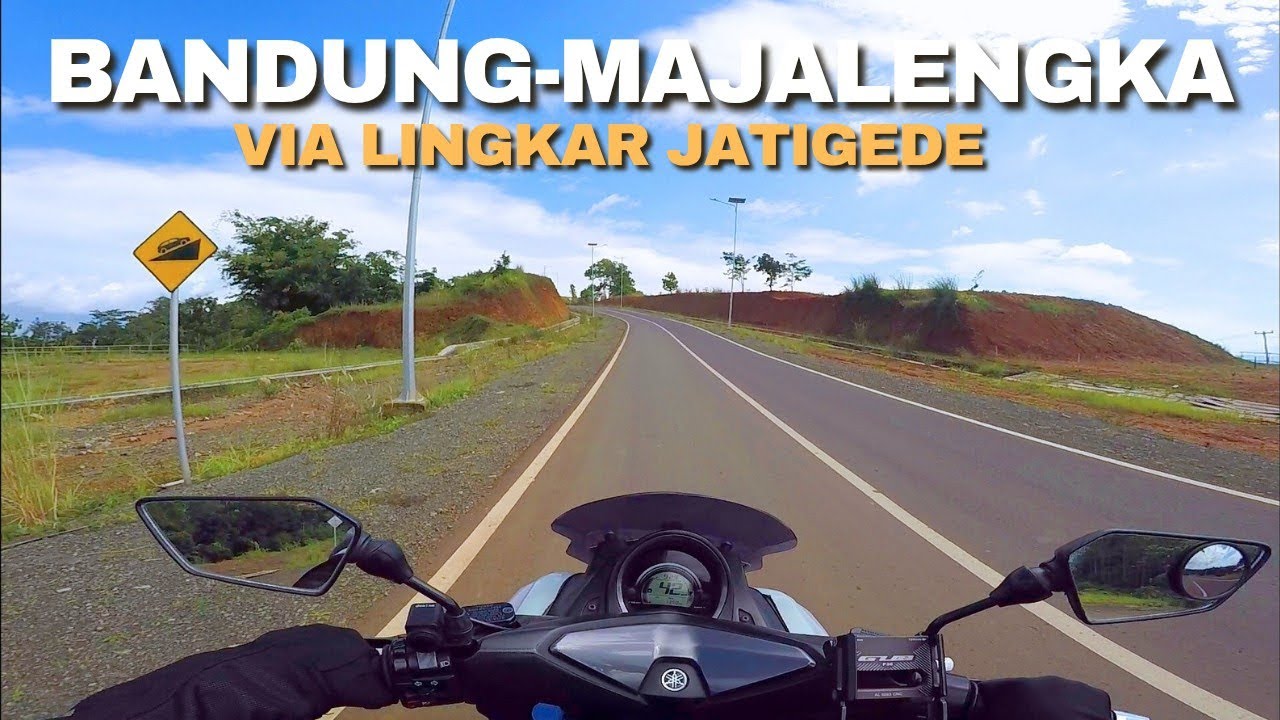 TOURING KE MAJALENGKA Via LINGKAR JATIGEDE - TOLENGAS | Jalannya Sudah Mulus