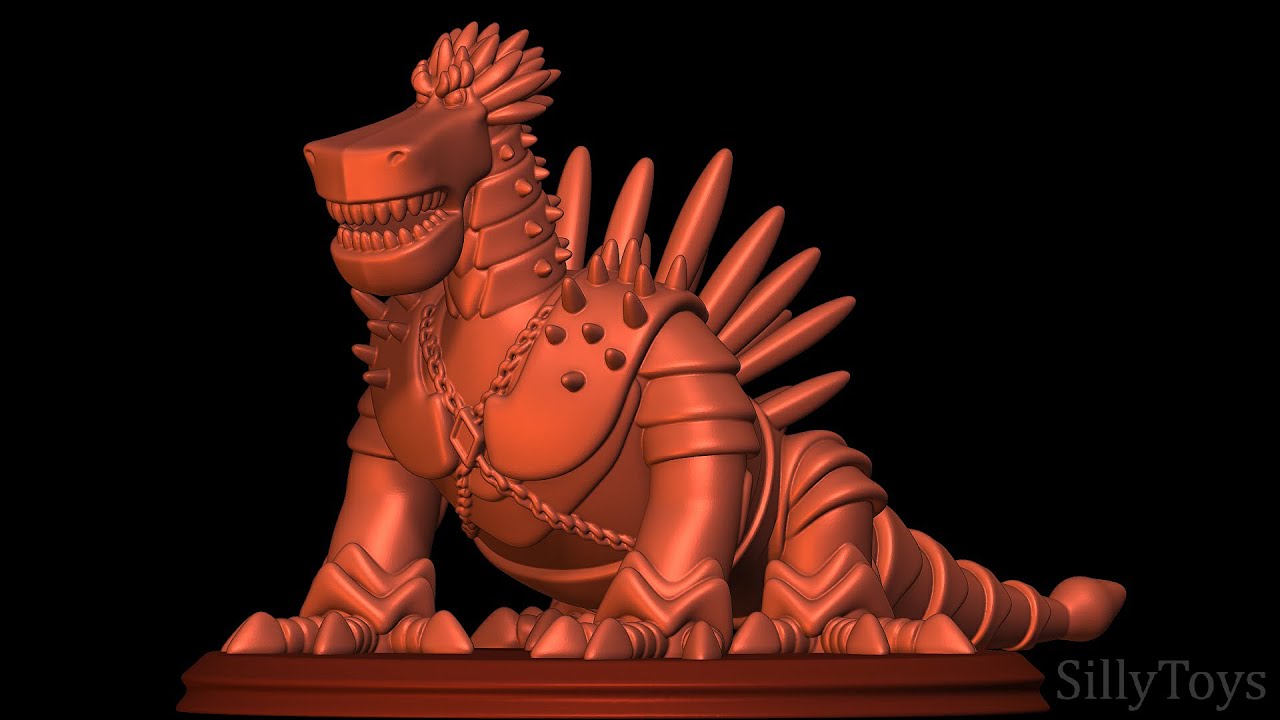 Nettlebrand - Dragon Rider 3D print model for sale