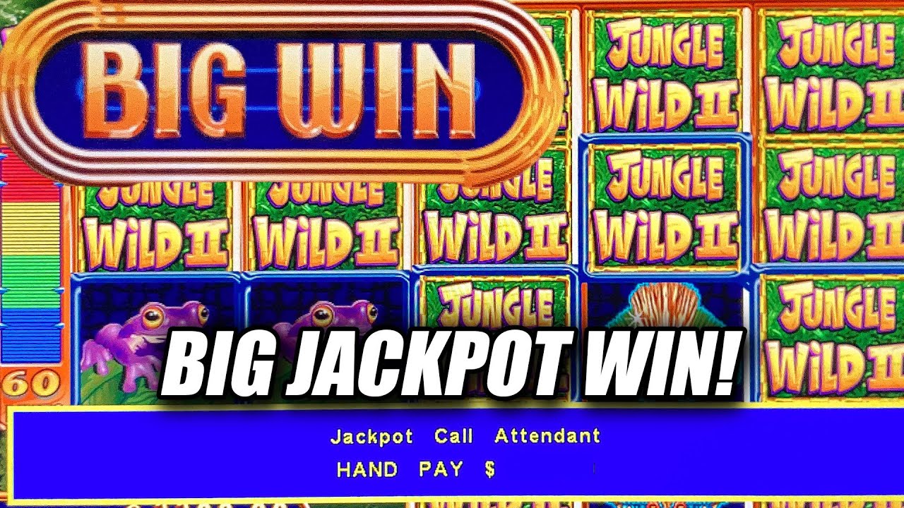 MASSIVE AMOUNTS OF WILDS ON JUNGLE WILD 2 ★ HIGH LIMIT SLOT MACHINE JACKPOT
