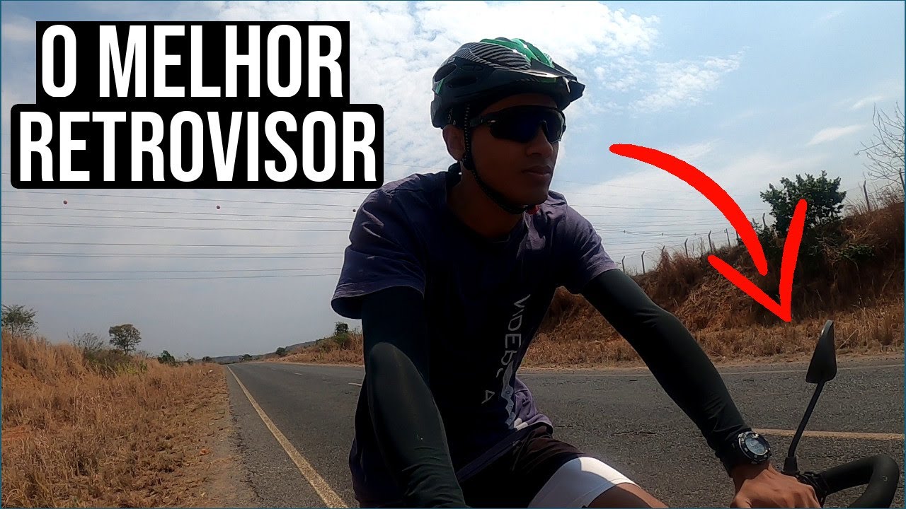 MELHOR RETROVISOR para colocar na bicicleta em seu pedal