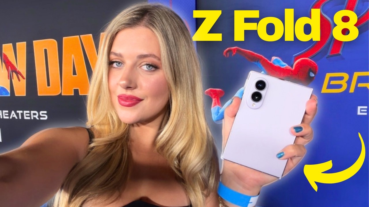 Я взяла Galaxy Z Fold 8 на премьеру &laquo;Человек-паук: Новая жизнь&raquo;