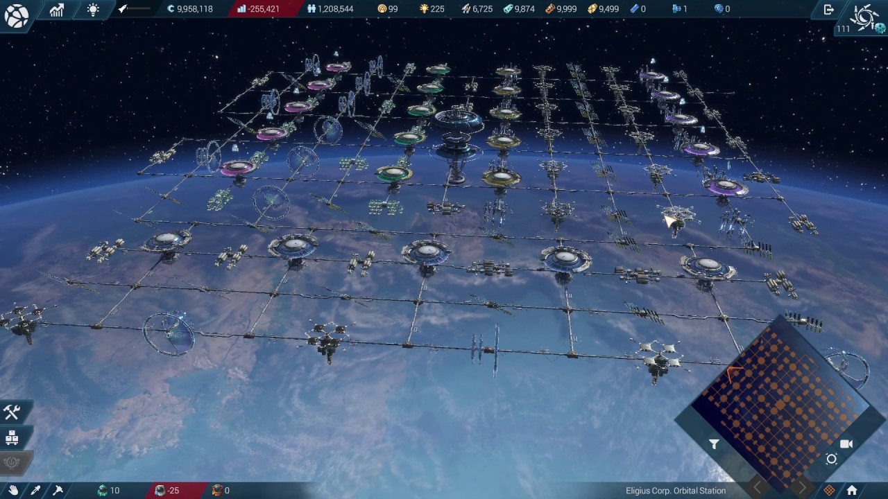 Anno 2205 : Orbital Station 25 workshop, Full Technology Nexus