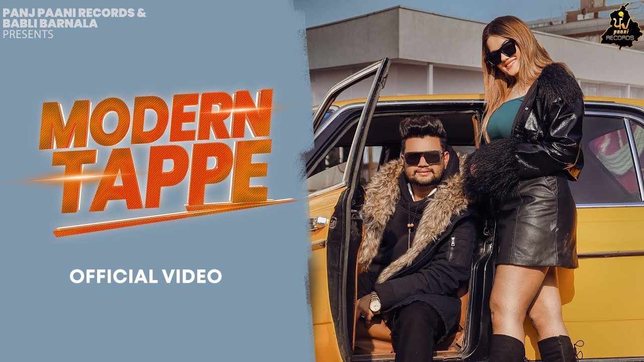 Modern Tappe| RV Sidhu Feat Nishta Middha | Panj Paani Records | Latest Punjabi song 2023