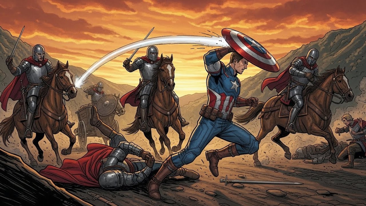 What If Captain America Was in Game of Thrones?