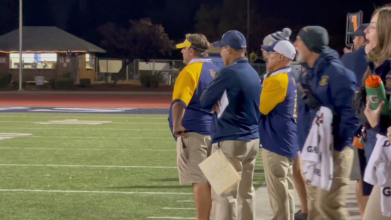The Nevada Union Miners come from behind to beat the Oakmont Vikings 28-21.