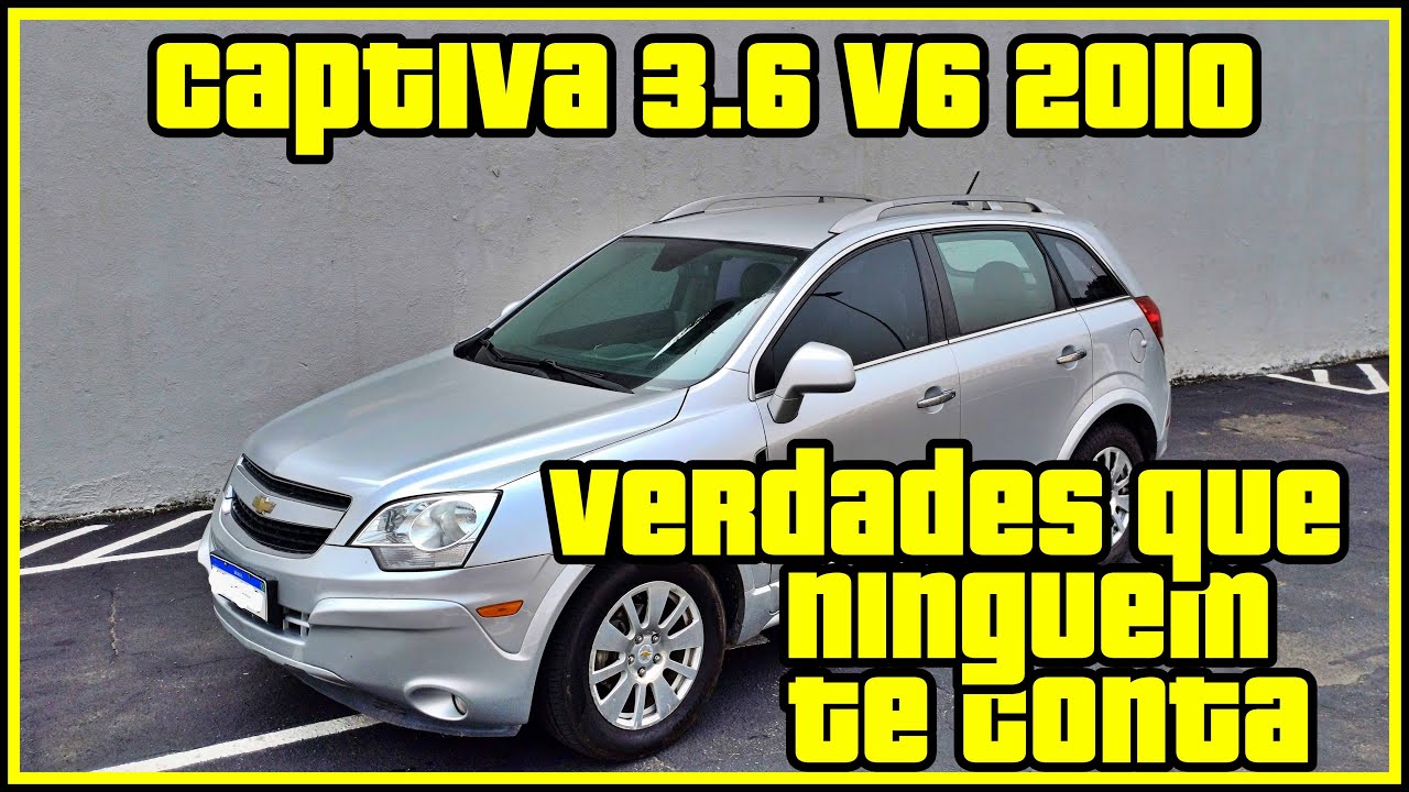 Conheça Toda Verdade Sobre a Chevrolet Captiva Sport 3.6 V6 FWD