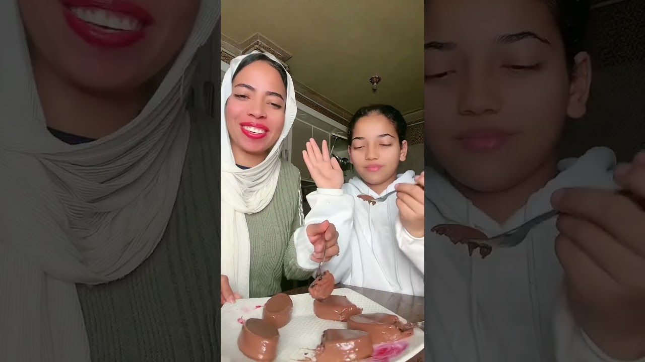 بنجرب الكيكه الترندى الجديده😍