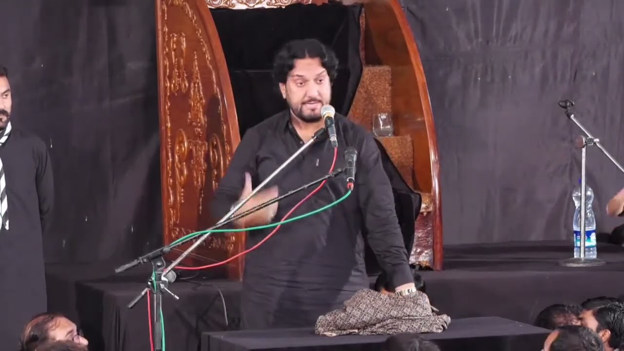 Majlis E Aza   4th Muharram   Zakir Syed Iqbal Hussain Shah Bajar   G 6 2 islamabad