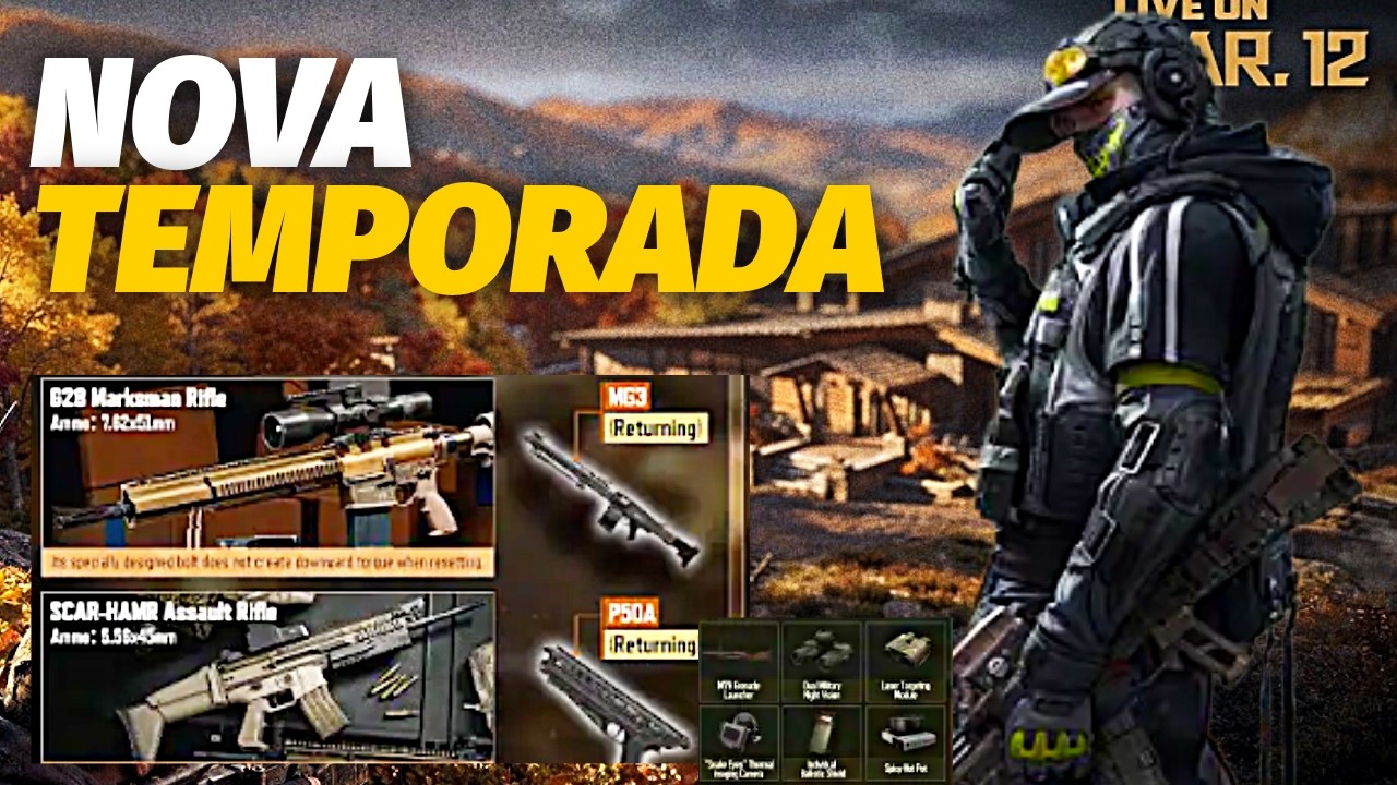 MUITAS NOVIDADES NA S12 - MELHOR TEMPORADA? #arenabreakout