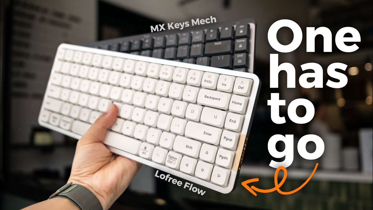 Lofree Flow против MX Keys Механическая клавиатура - ПРОДАНА