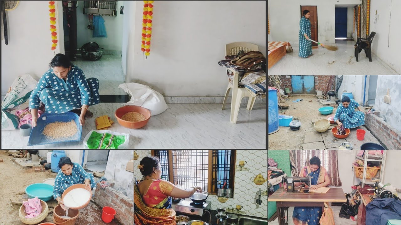 गृहणी की हर सुबह 🌞दिन की शुरुआत नई चुनौती और संघर्ष के साथ Village🛖 Life Vlog