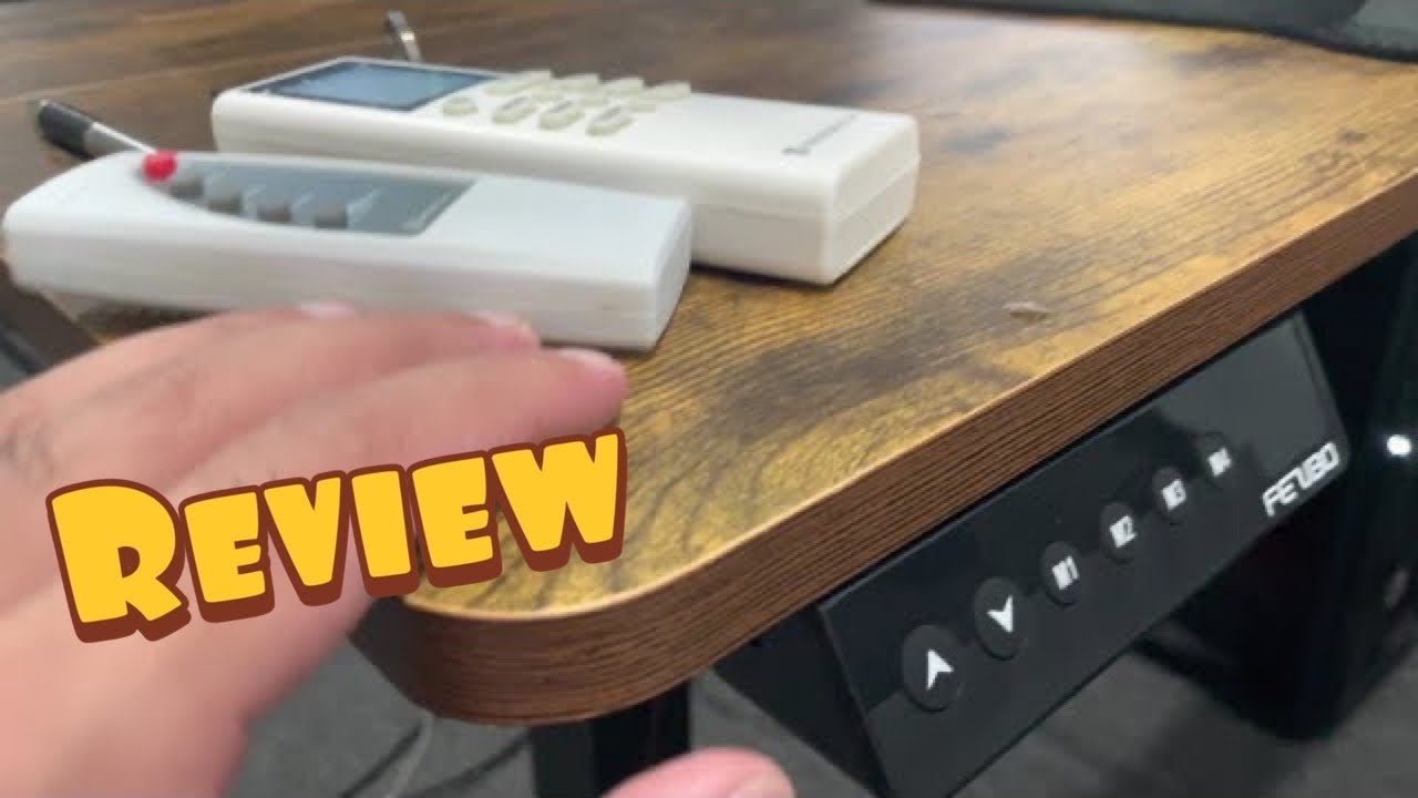 FEZIBO Electric Height Adjustable Standing Desk Review