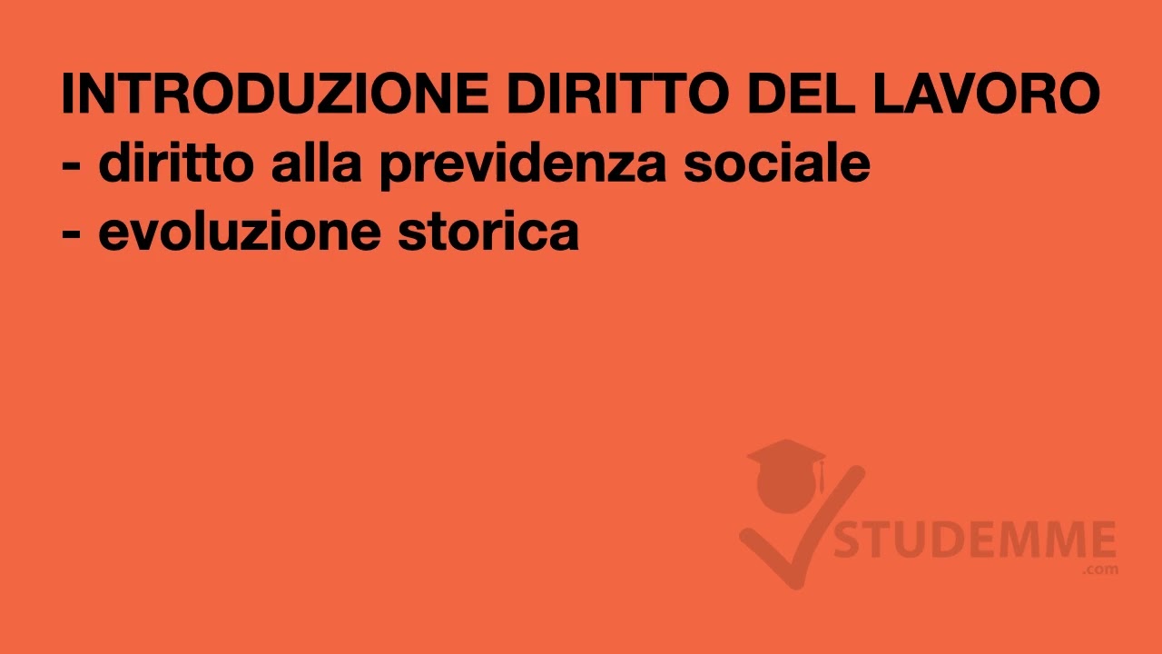 VIDEO RIASSUNTO DIRITTO DEL LAVORO GRATIS COMPLETO